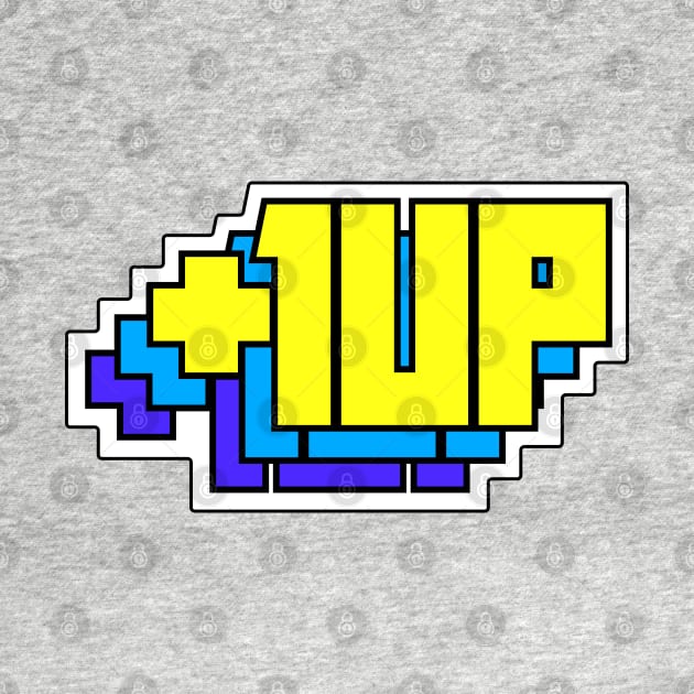 1 Up One up Life Video games Retro gaming by Tanguy44